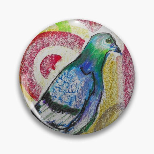 Item preview, Technicolor Pigeon designed and sold by Thatsoneoddbird.