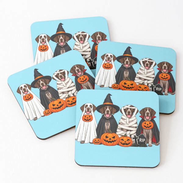 Item preview, German Shorthaired Pointer Halloween Dogs designed and sold by Bob Meme Life.