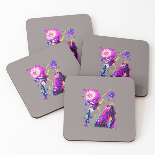 Item preview, Neon Killua Zoldyck Synthwave Anime Style-9 designed and sold by AnneJButler.