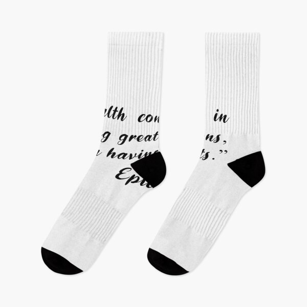Item preview, Wealth Is Having Few Wants - Epictetus Quote designed and sold by 4ever-Undaunted.