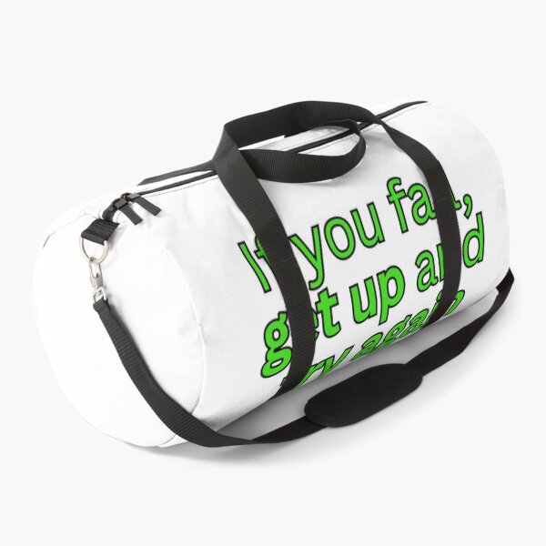 Item preview, If you fail, get up and try again-motivational quote designed and sold by Omer's store.