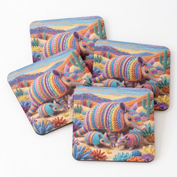 Item preview, Yarn Armadillo and Babies designed and sold by Tridentulus.