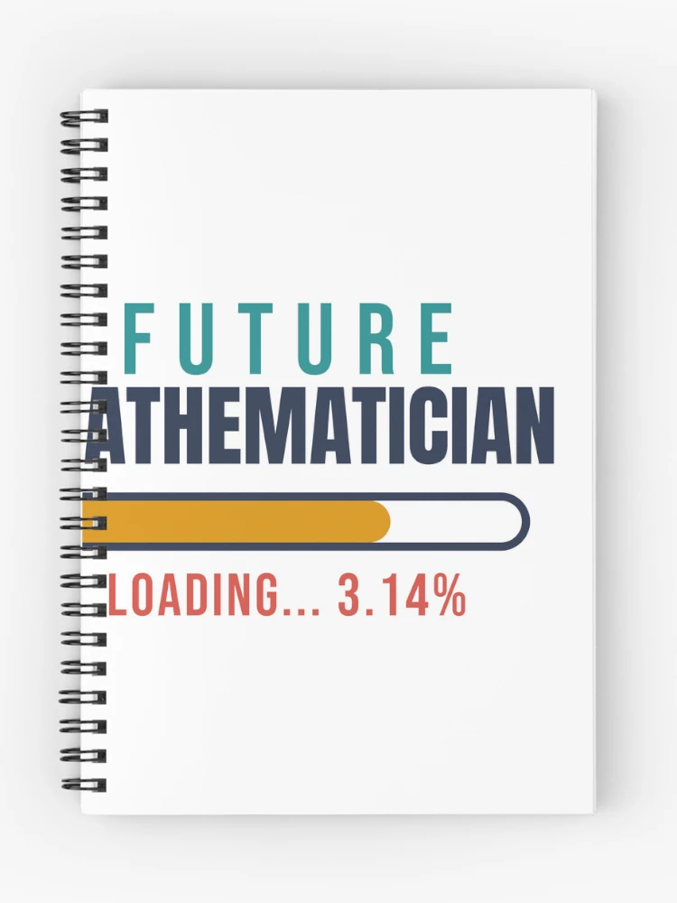 Thumbnail 1 of 3, Journal, Future Mathematician Loading - Math Kid Gift designed and sold by TheEmptySet.