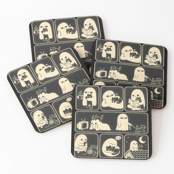 Item preview, Ghost And Cat designed and sold by Bob Meme Life.