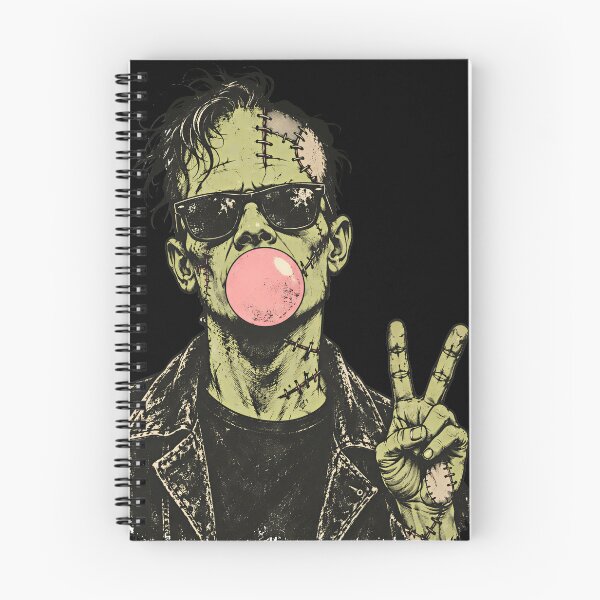 Item preview, Retro Stitched Monster Bubblegum Punk designed and sold by Timegraf.