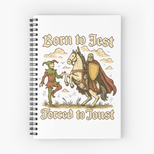 Item preview, Born to Jest Forced to Joust  designed and sold by Elakhongthe.