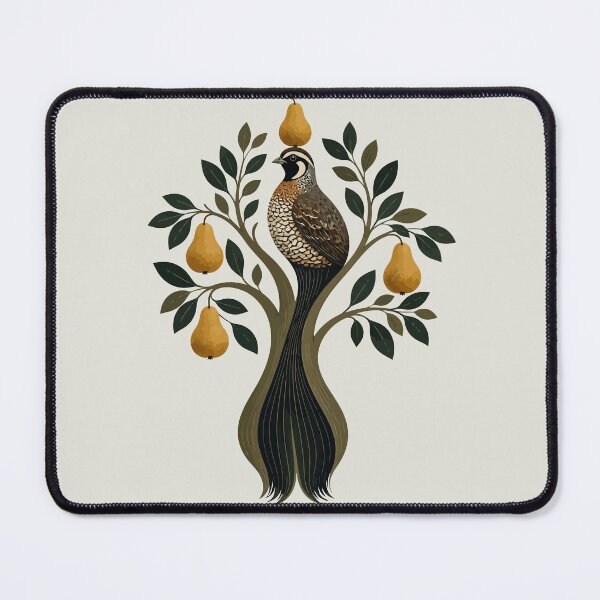 Item preview, Partridge-Bird In A Pear-Tree Cut-Out MCM-Style 2 designed and sold by taiche.