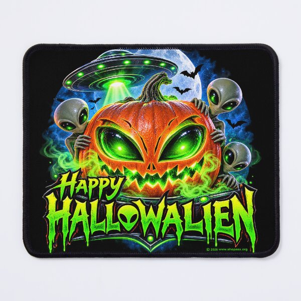 Item preview, Happy Hallowalien Alien Pumpkin Halloween designed and sold by ASX Research Merch.