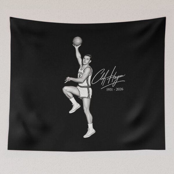 Item preview, Cliff Hagan memorial designed and sold by DogWorldArt.
