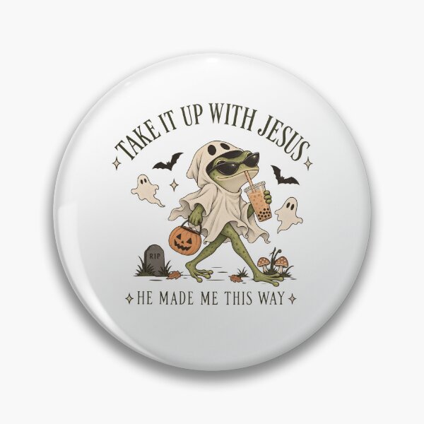 Item preview, Take It Up With Jesus He Made Me This Way designed and sold by seektopus.