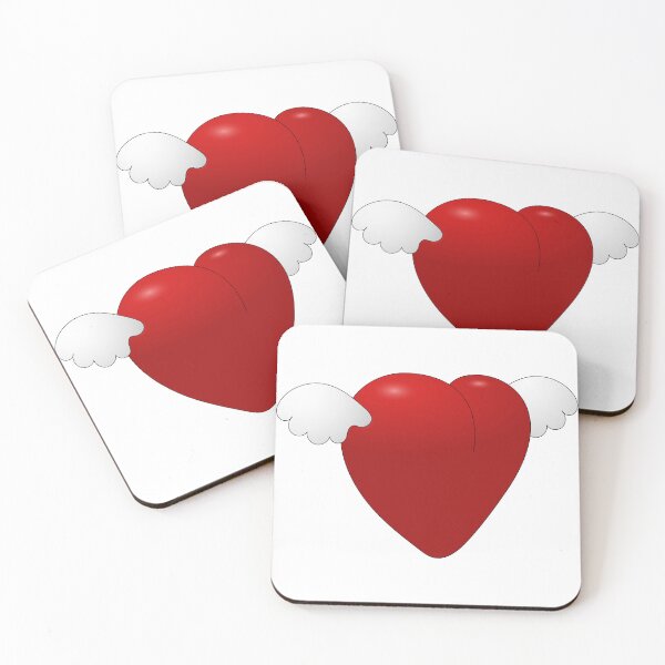 Item preview, Heart with wings designed and sold by Flag75.