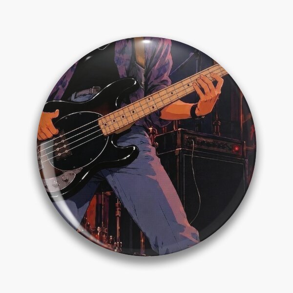 Item preview, Underground Funk Slap – Vintage Anime Bass Player designed and sold by Douglystuff.