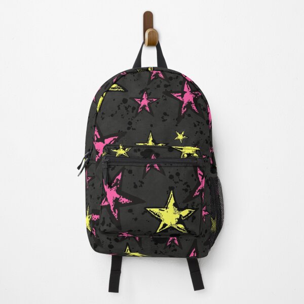 Item preview, Stardust Grunge - 70's Pop Art & 90s Grunge Star Backpack designed and sold by drift&sketch.