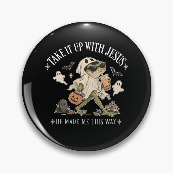 Item preview, Take It Up With Jesus He Made Me This Way designed and sold by seektopus.