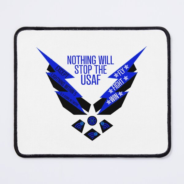 Item preview, Nothing will stop the USAF, Except Lightning within 5 and a down network designed and sold by MyBottomShelf.