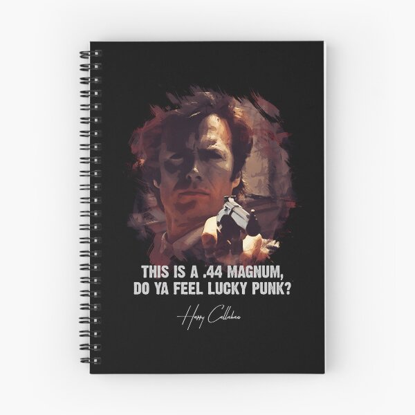 Item preview, Dirty-Harry--Do-Ya-Feel-Lucky-Punk--Clint-Eastwood-Famous-Movie-Quote designed and sold by erickrcsilm.