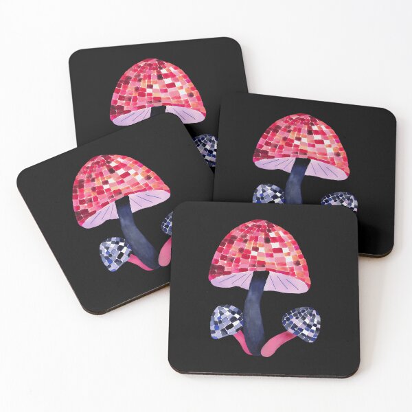 Item preview, Disco-Ball-Mushroom---Watercolor designed and sold by laskrihonmed.