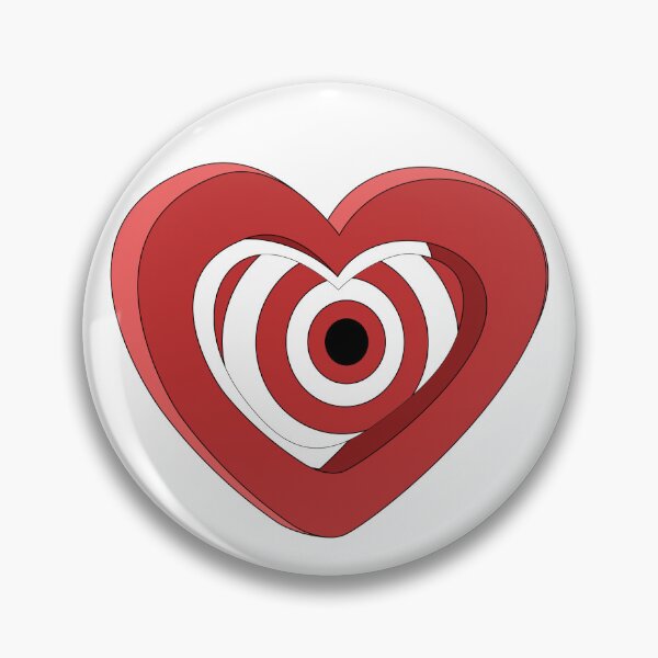 Item preview, Heart with target designed and sold by Flag75.