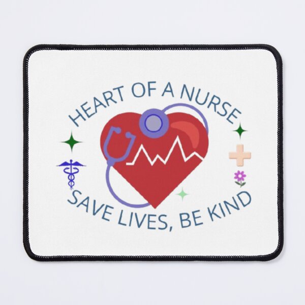 Item preview, Nurse's Heart - Cute design with a health and nursing phrase designed and sold by Almendra-92.