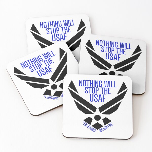 Item preview, Nothing will stop the USAF, Except Lightning within five designed and sold by MyBottomShelf.