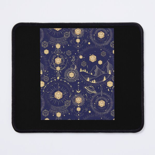 Item preview, Dnd-Celestial-Dice-D20-Stars-Constellations-Pattern-Night-Sky designed and sold by laskrihonmed.