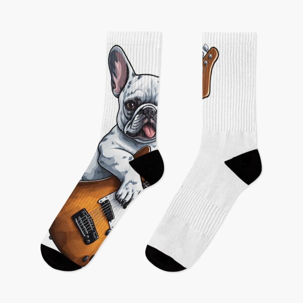 Item preview, Unleash Your Rockstar with Dog Playing Guitar designed and sold by Nordlune Studios.