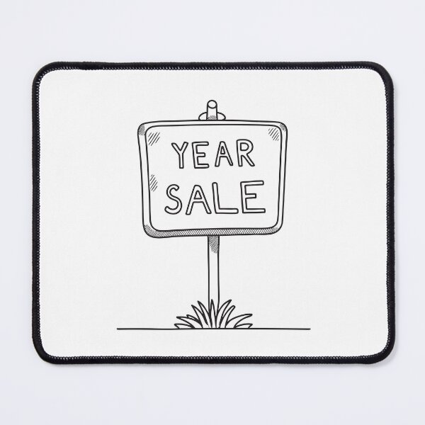 Item preview, A sign reading Year End Sale designed and sold by rasagamastore.