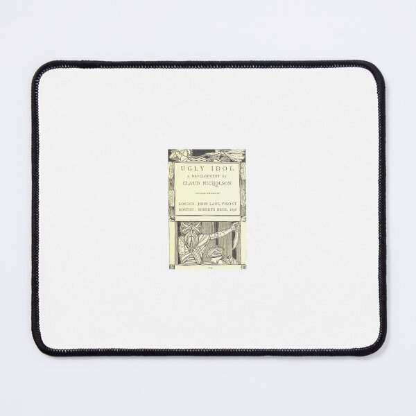 Item preview, Ugly Idol 1896 Horned Occult Deity Book Cover designed and sold by Antique Science Press.