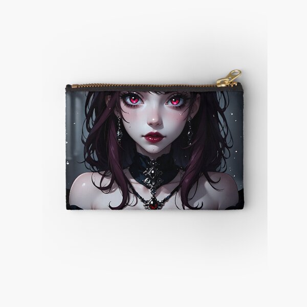 Item preview, Hot Halloween Anime Babe Goth Mommy Waifu Woman designed and sold by Your New Fixation.