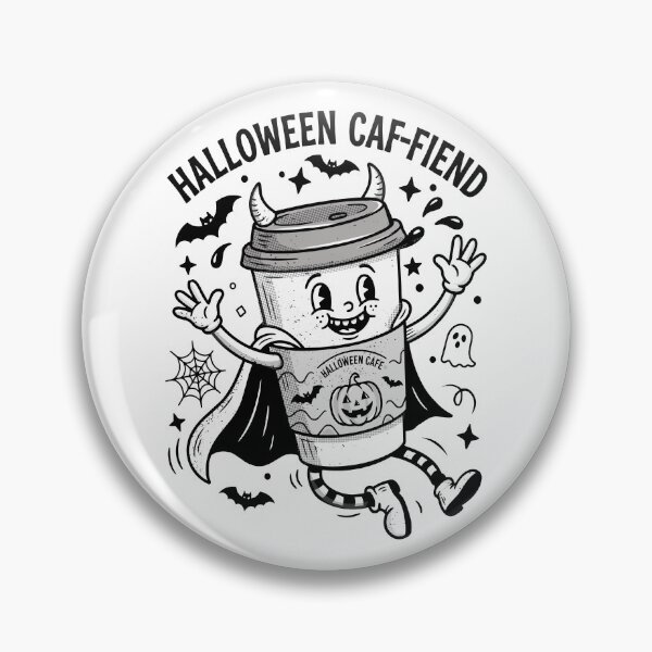 Item preview, Halloween Caf-fiend designed and sold by hickhopshop.