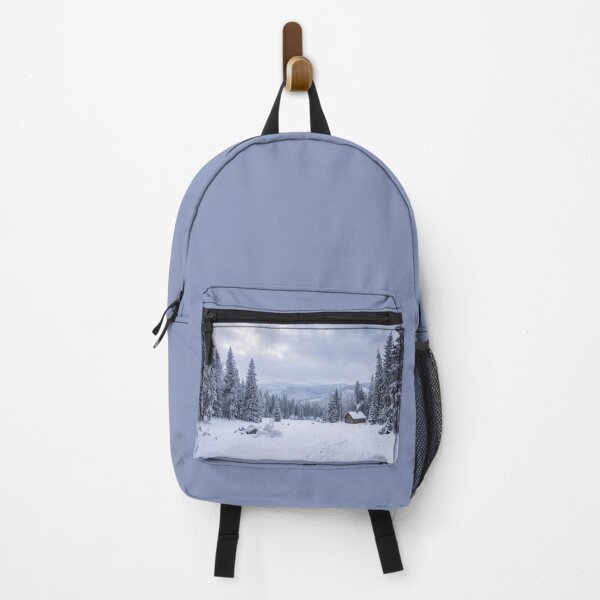 Item preview, Snow Covered Forest Clearing designed and sold by amusefullife.