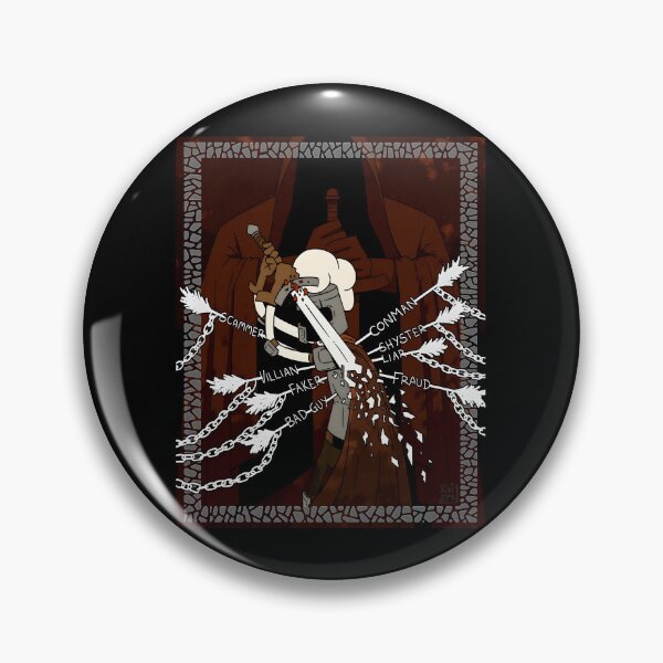 Item preview, Dark Knight Breaking Chains with Arrows of Insults designed and sold by fibiiistd.