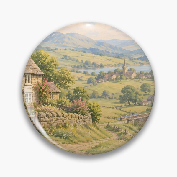 Item preview, Charming Cottagecore Art Print designed and sold by rhonstoppable27.