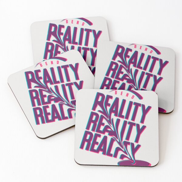 Item preview, Bend Reality Trippy Glitch Typography Melting Text designed and sold by SpiralStairShop.