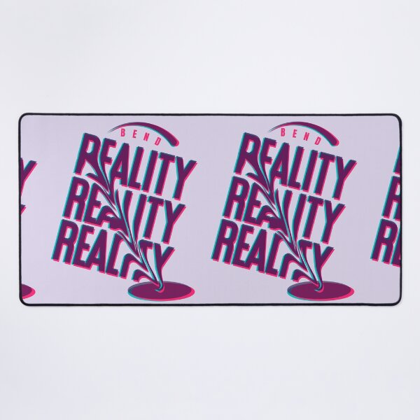 Item preview, Bend Reality Trippy Glitch Typography Melting Text designed and sold by SpiralStairShop.