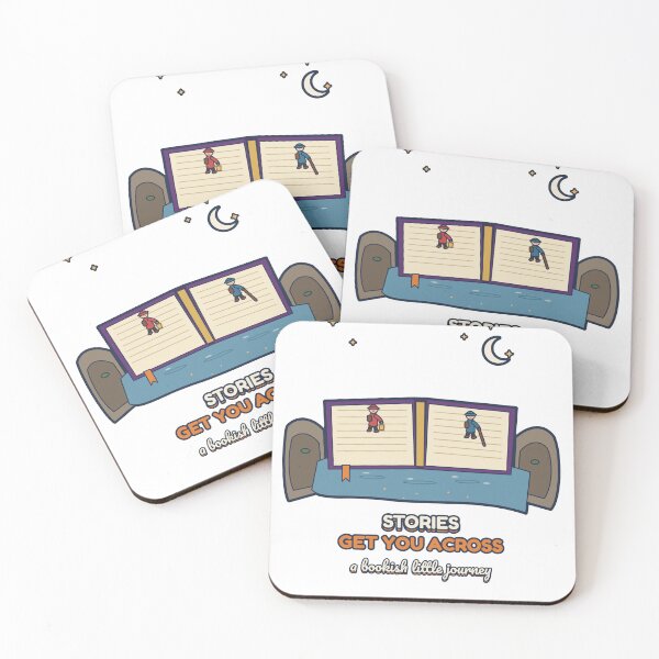 Item preview, Stories Get You Across Book Bridge designed and sold by MiniSaga Shop.