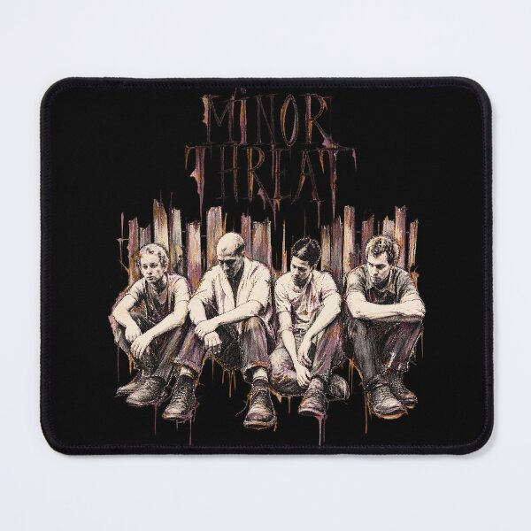 Item preview, Minor Threat Vintage Hardcore Punk Band Art designed and sold by pepperin7x01.