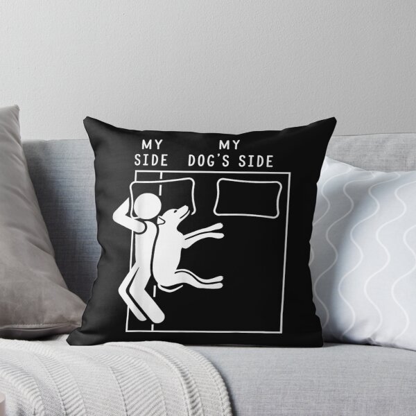 Item preview, Funny Dog Taking Over the Bed designed and sold by RannaHile.