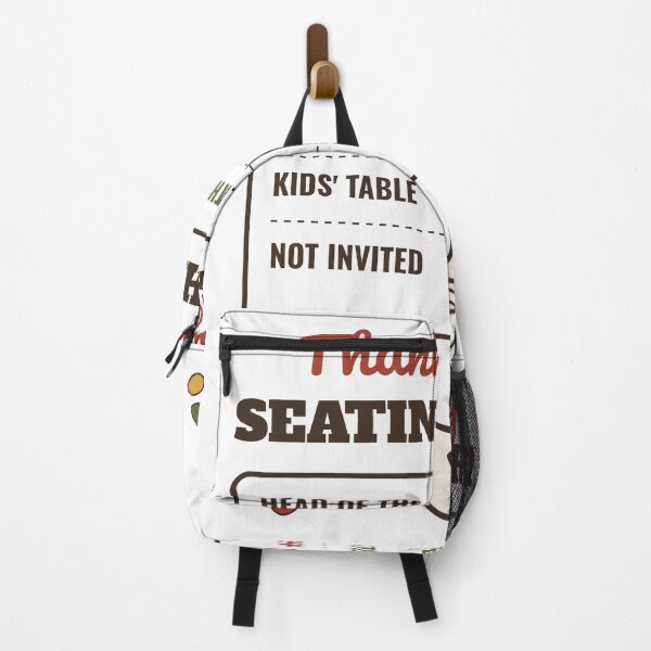 Item preview, Thanksgiving Seating Chart Hens Head of the Table Turkey Not Invited - Funny Thanksgiving Chicken designed and sold by HenAndHeller.