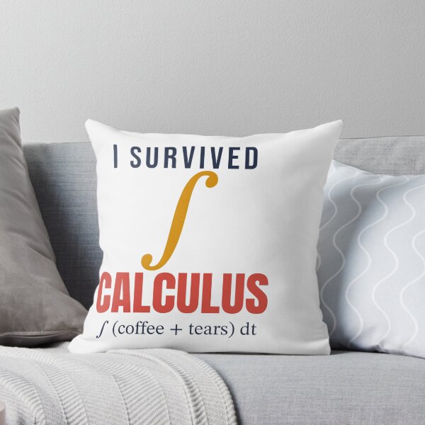 Item preview, I Survived Calculus - Funny Calculus Gift designed and sold by TheEmptySet.