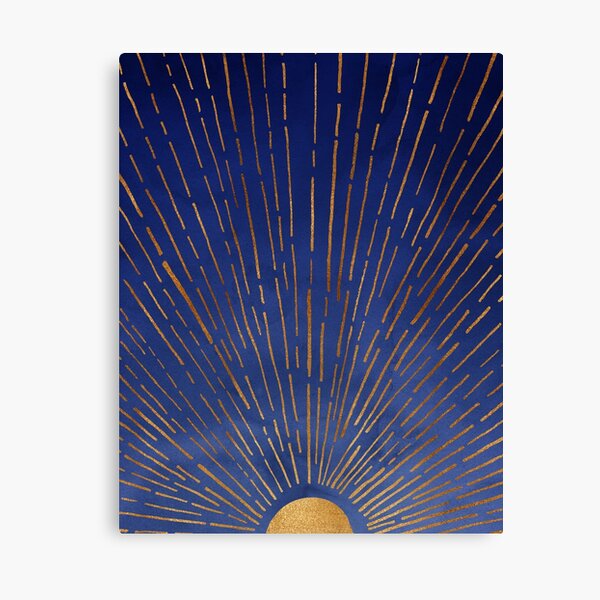 Indigo Sunset Canvas Print
