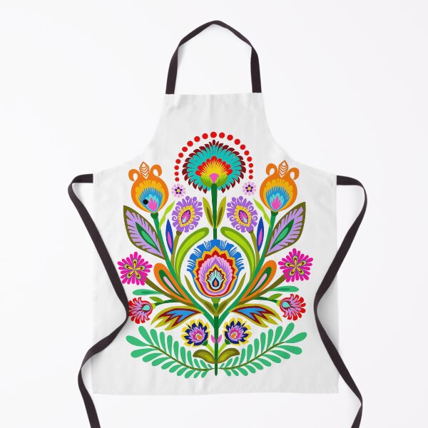Item preview, Folk Flowers designed and sold by ViaARTfactory.