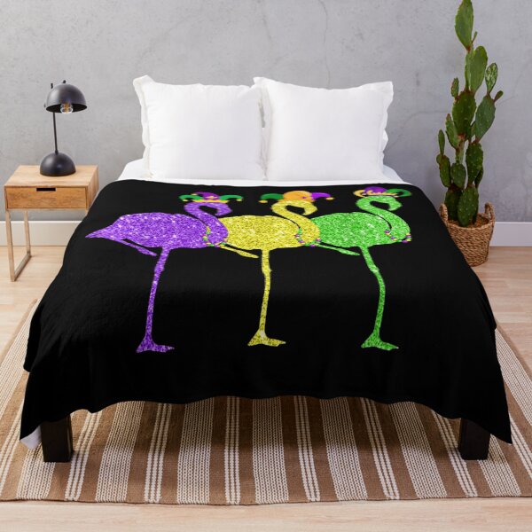 Item preview, Mardi Gras Flamingo Trio designed and sold by Laddyndust.