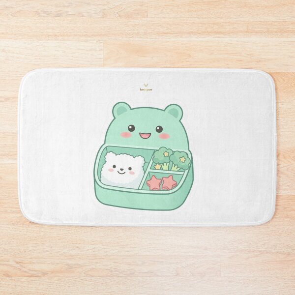 Item preview, Kawaii Bento Box - Cute Japanese Lunch Pastel Aesthetic Sticker designed and sold by keygon.