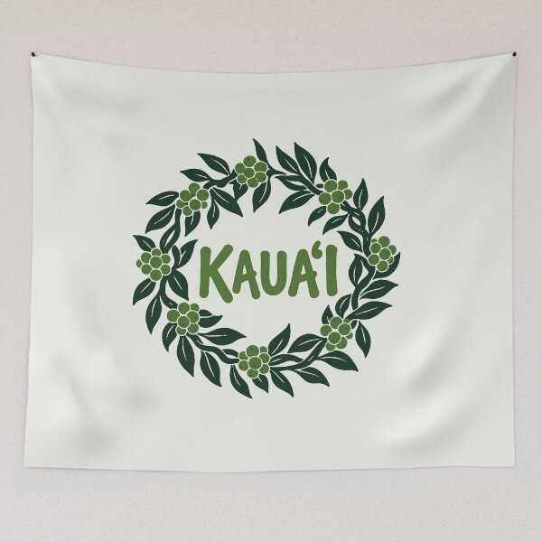 Item preview, Kauai Mokihana Berry Lei designed and sold by Small Kine Prints.