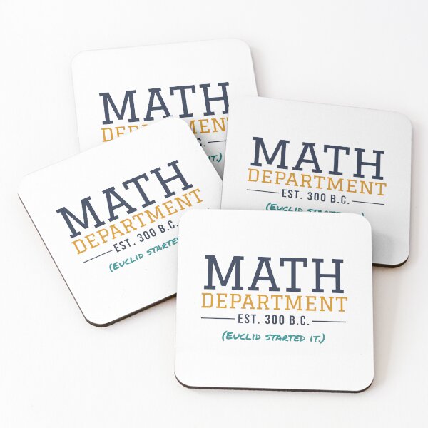 Item preview, Math Department Est. 300 BC - Euclid designed and sold by TheEmptySet.