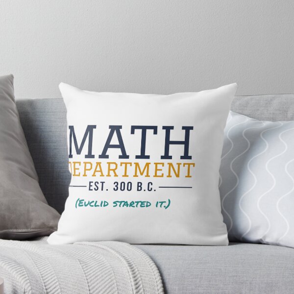 Item preview, Math Department Est. 300 BC - Euclid designed and sold by TheEmptySet.