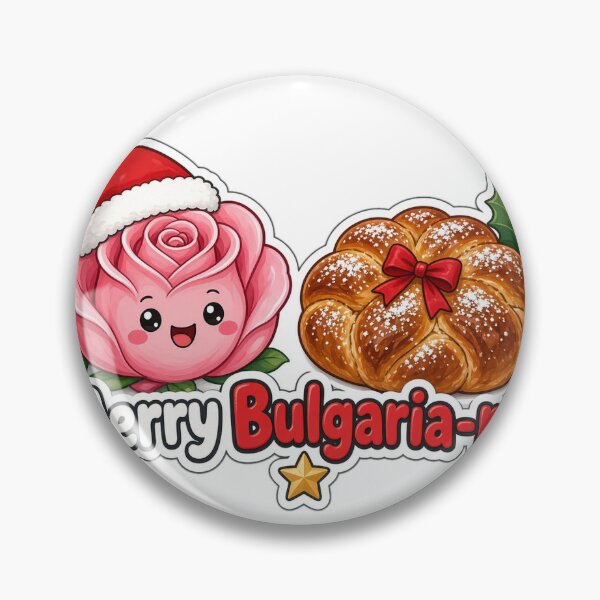 Item preview, Bulgarian Christmas Merry Bulgaria-mas Gift designed and sold by Soft Merch.