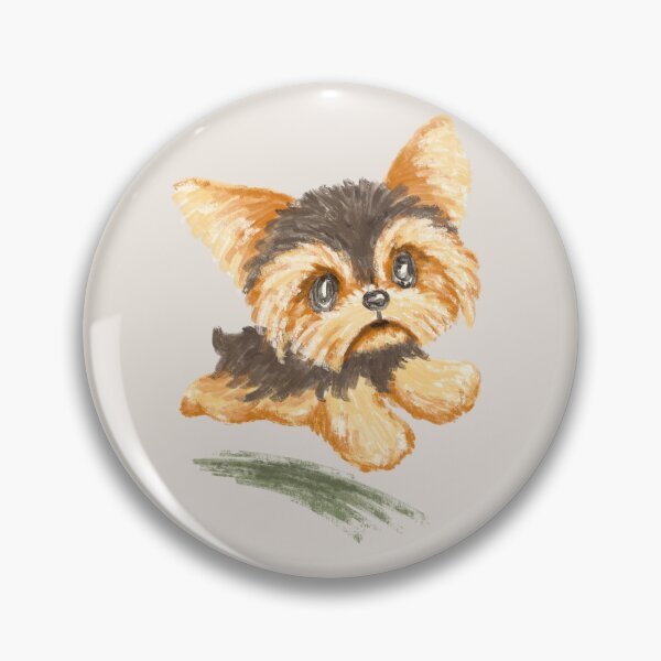 Item preview, A Yorkshire Terrier Running designed and sold by Toru Sanogawa.