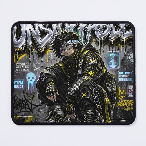 Item preview, Unstoppable // Cyberpunk Techwear Anime Streetwear designed and sold by Swizzy2vore.